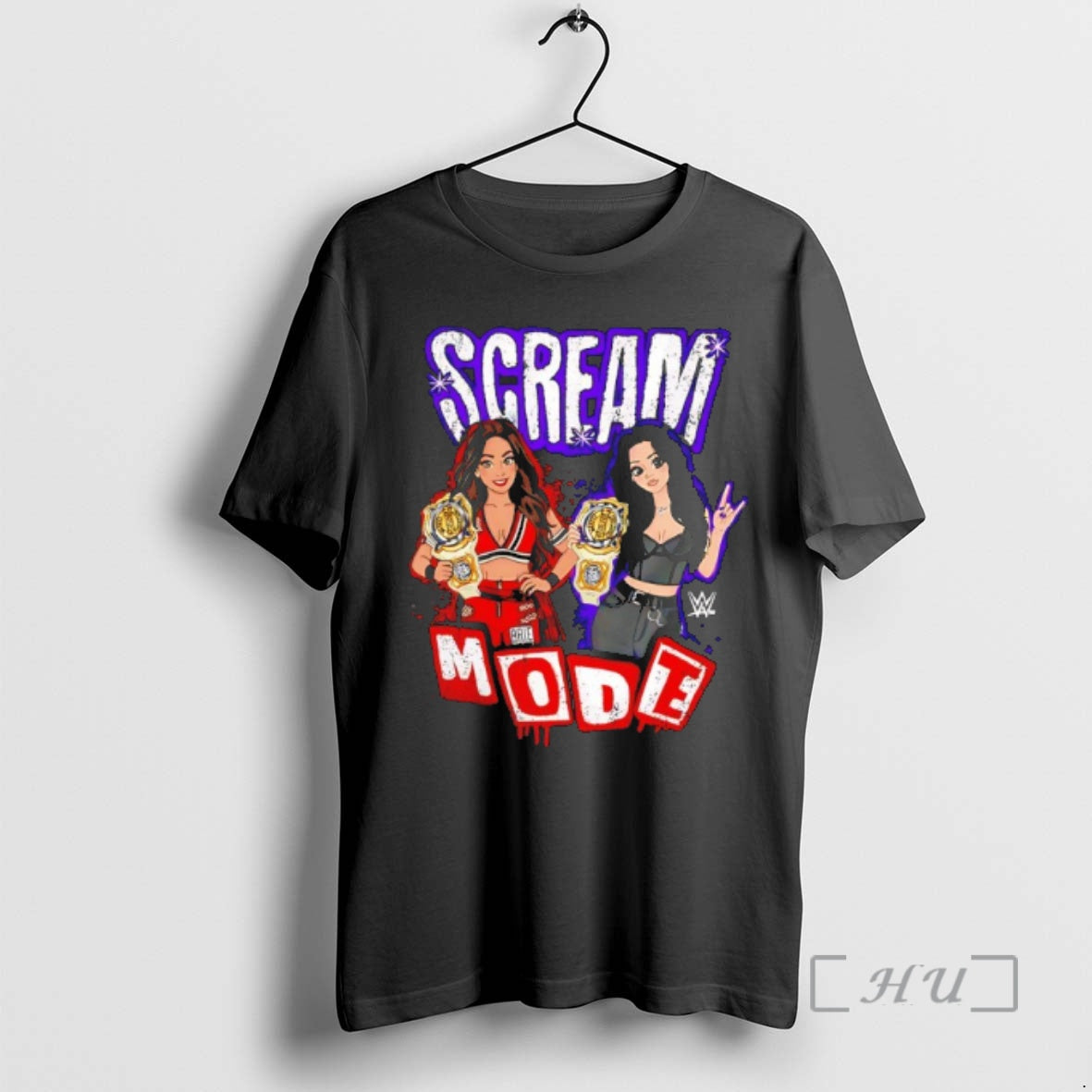Officials Paige And Brie Bella Scream Mode Wwe Professional Wrestlers