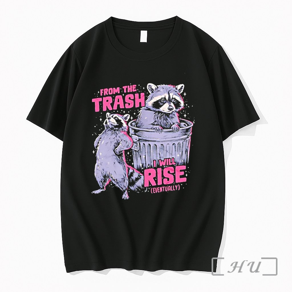 Officials Raccoon From The Trash Will Rise Funny