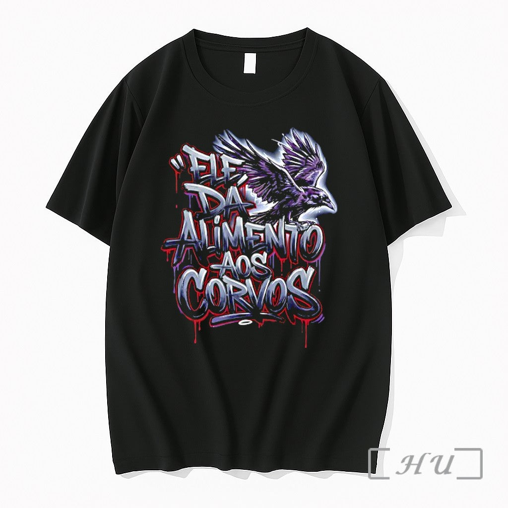 Officials Raven Ele Da Alimento Aos Corvos Premium T Shirts Sweater Hoodie Jpg