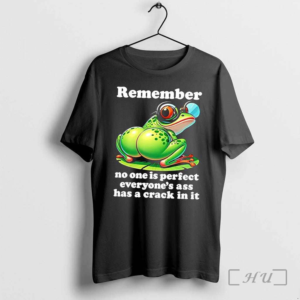 Officials Remember Frog With Glasses Ass Crack Black