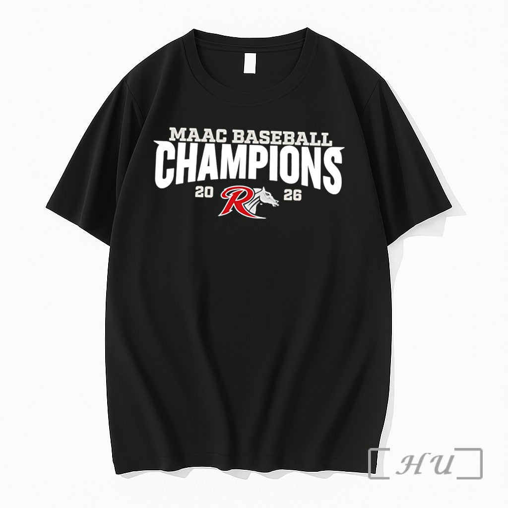 Officials Rider University 2026 Maac Baseball Champions Tee
