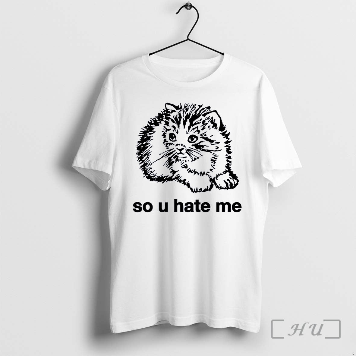 Officials Sad Fluffy Kitten So U Hate Me White