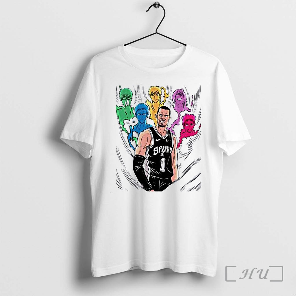 Officials San Antonio Spurs Generation Of Miracles Anime Crossover Basketball