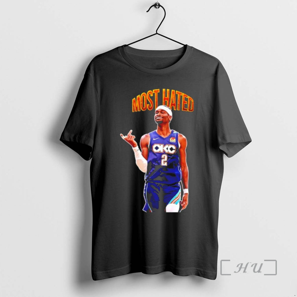 Officials Shai Gilgeous Alexander Most Hated Okc Thunder 2 Time Mvp Premium T Shirts Sweater