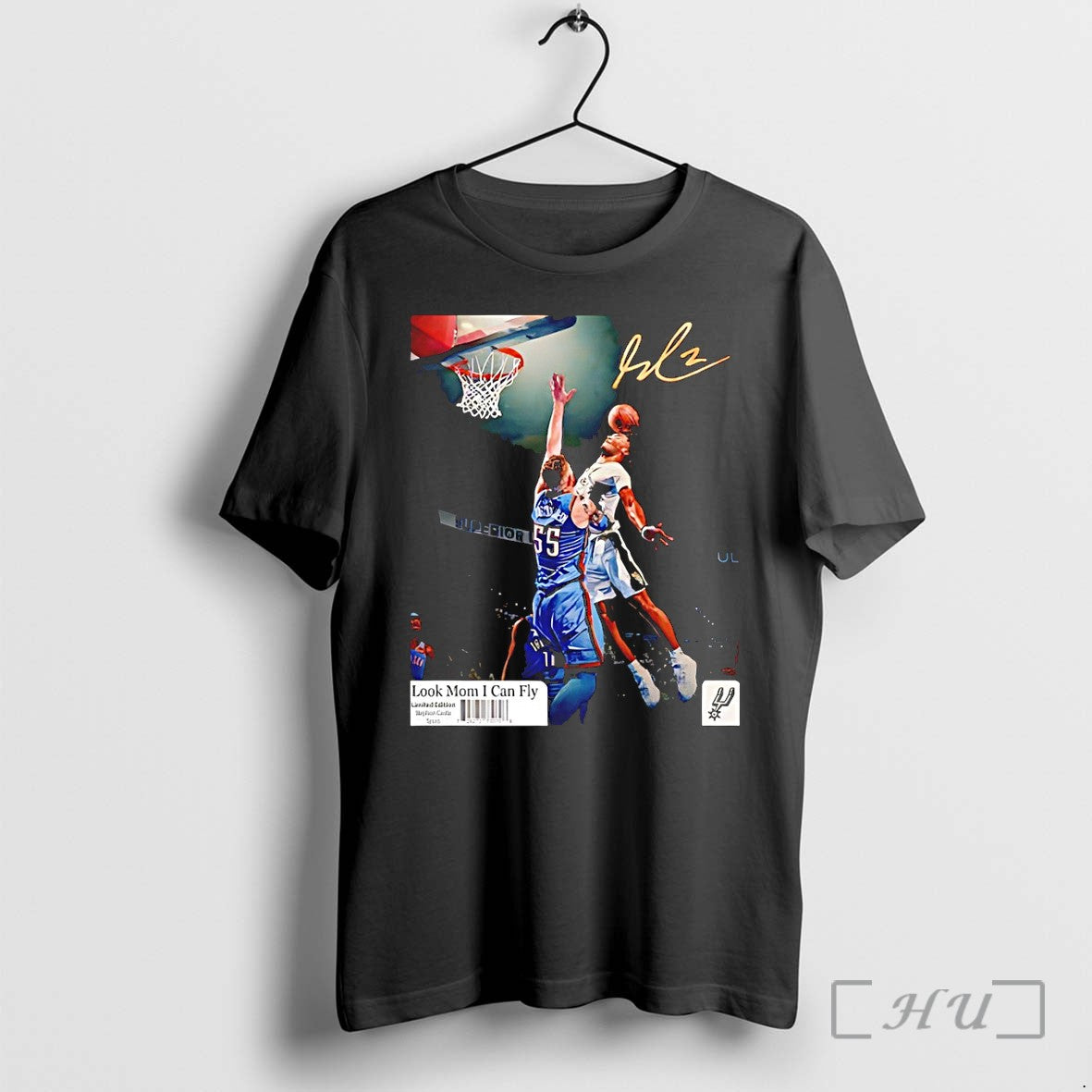 Officials Stephon Castle Dunk Of The Year San Antonio Spurs Basketball Signature Premium T Shirts