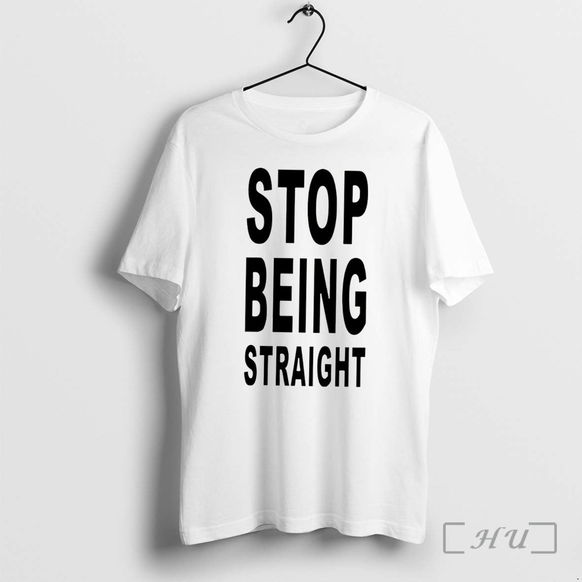 Officials Stop Being Straight Text Tee Premium T Shirts Sweater Hoodie Jpg
