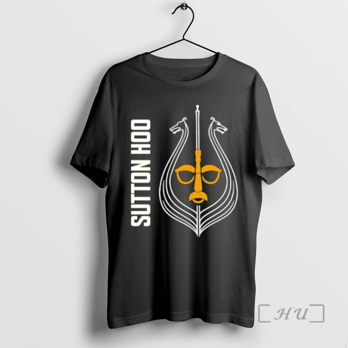 Officials Sutton Hoo A Stylized Image Of A Viking Ship Logo Premium T Shirts Sweater