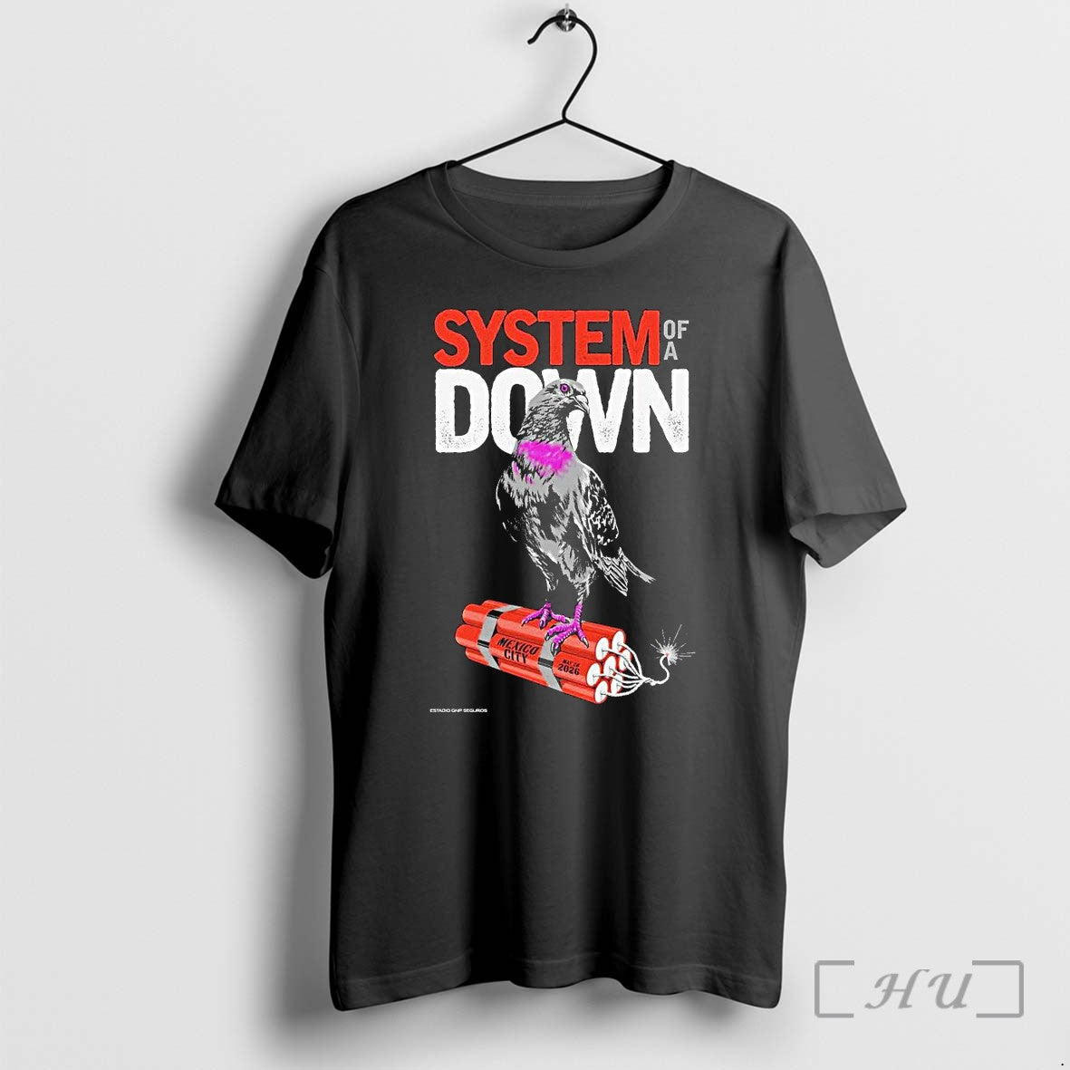 Officials System Of A Down May 27 28 2026 Mexico City 1 Premium T Shirts