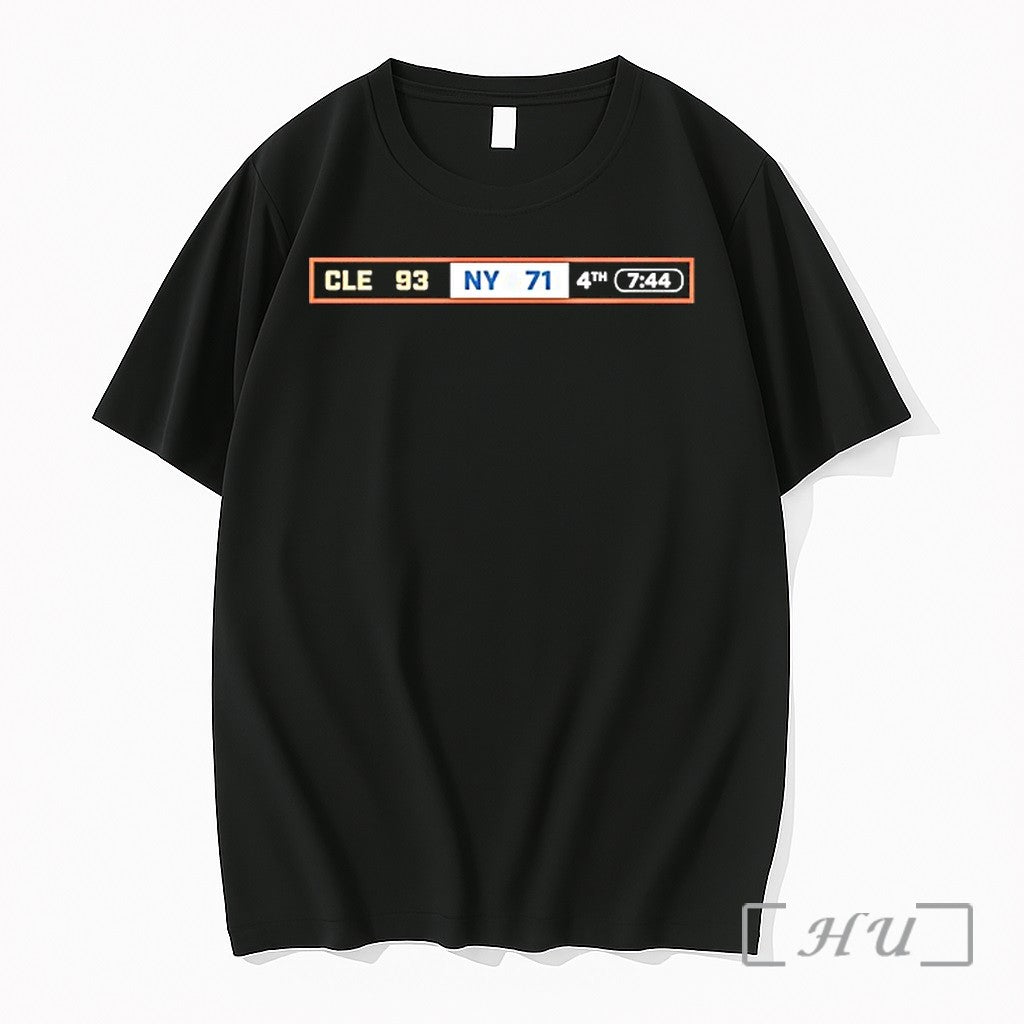 Officials The Comeback Scorebug Cleveland 93 New York 71