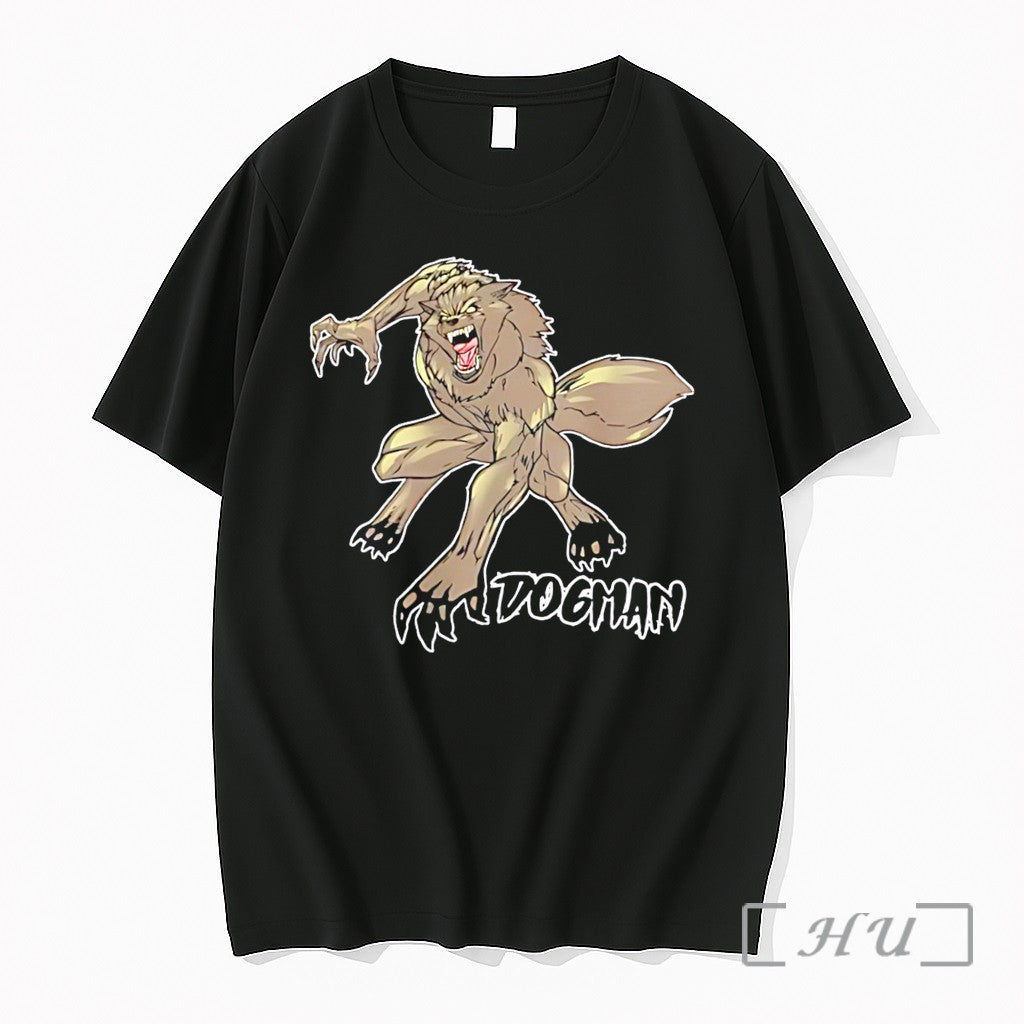Officials The Dogman With Muscular Werewolf Tee