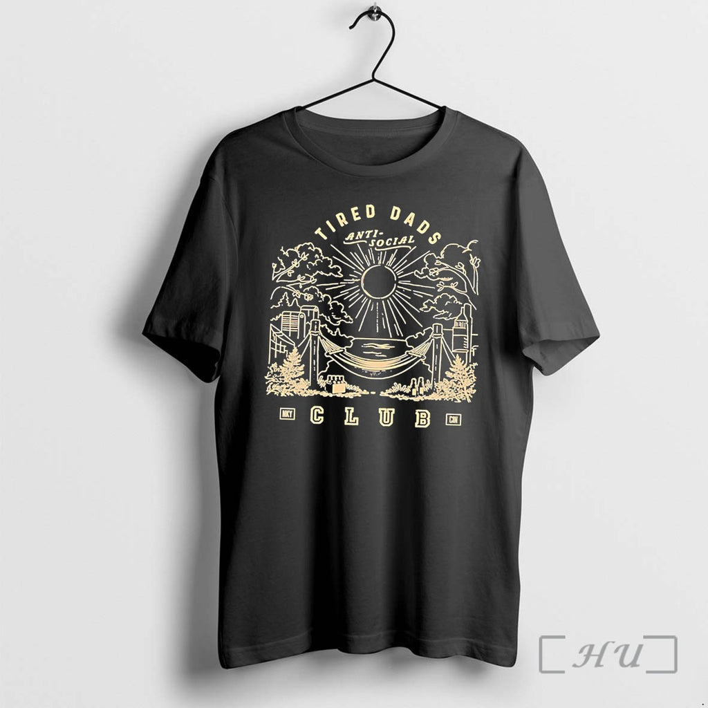 Officials Tired Dads Anti Social Club Vintage Tee