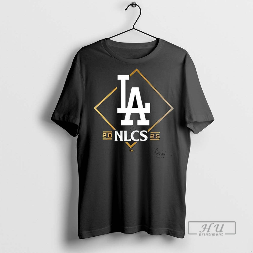 Officials Trending Los Angeles Dodgers Nlcs 2025 Logo Graphic Tee Shirt Sweatshirt Hoodies