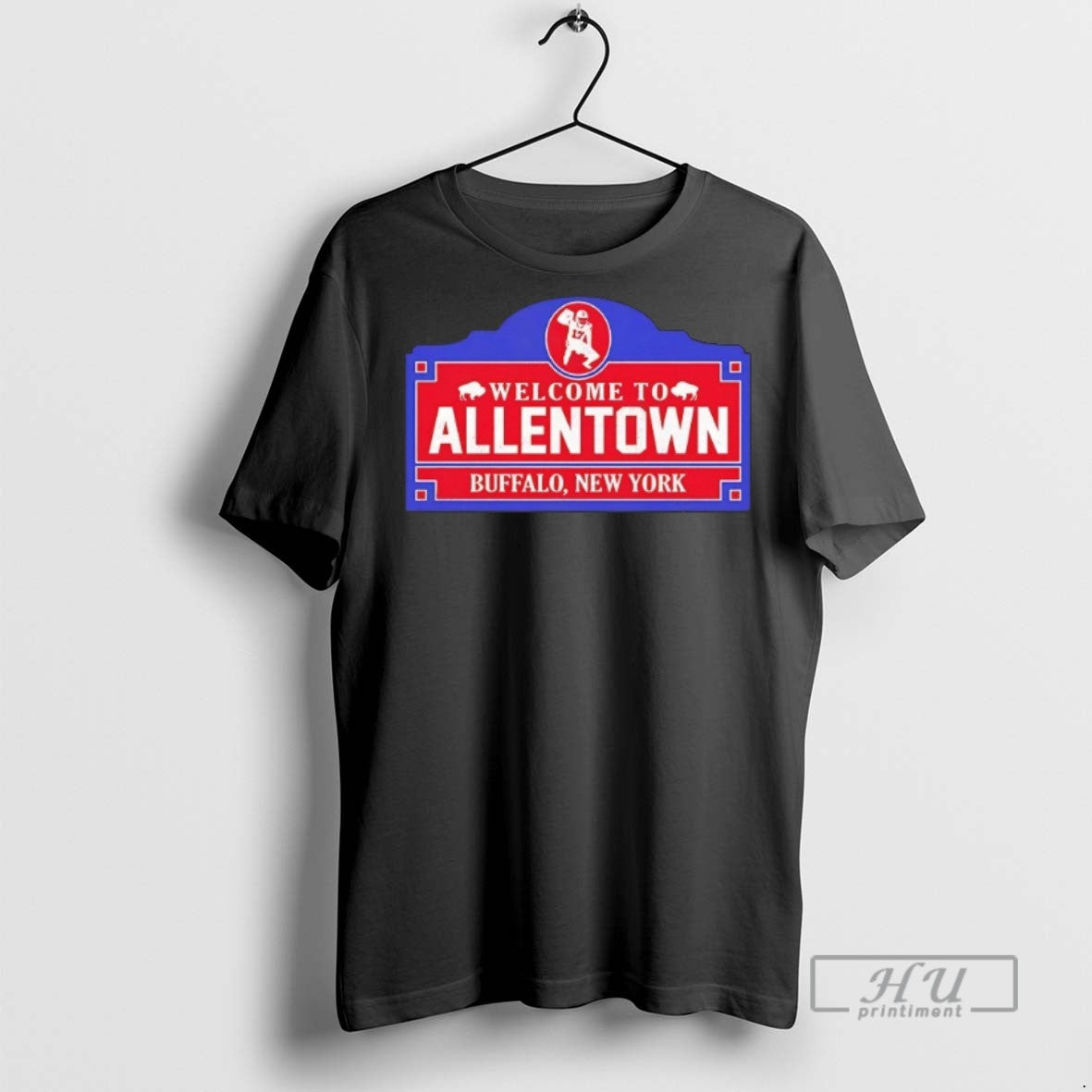 Officials Trending Welcome To Allen Town Buffalo New York Graphic Tee Shirt Sweatshirt Hoodies