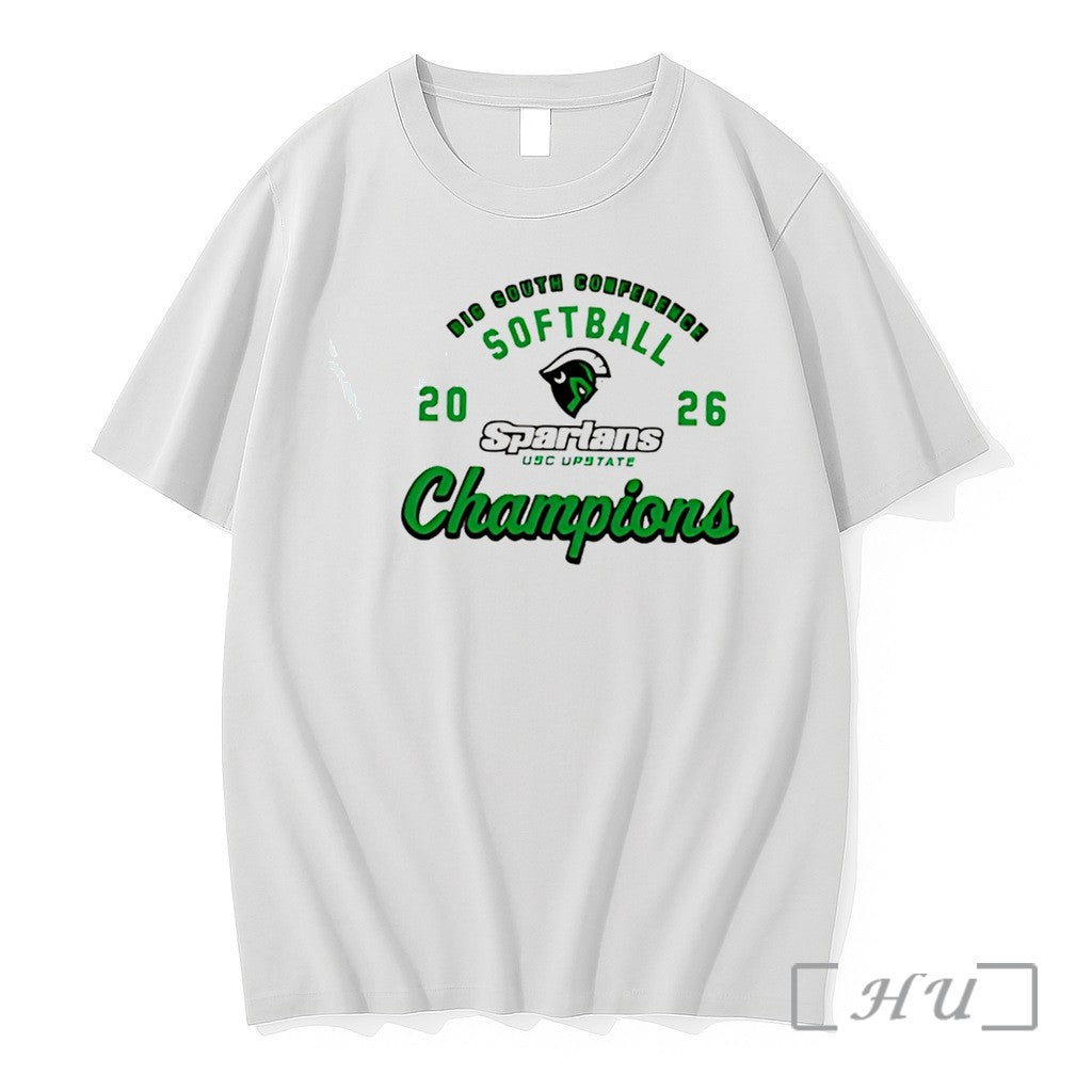 Officials Usc Upstate Spartans 2026 Big South Conference Champions Tee