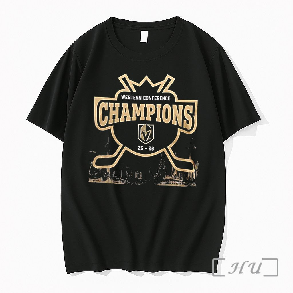 Officials Vegas Golden Knights Western Conference Championship 2026 City Skyline