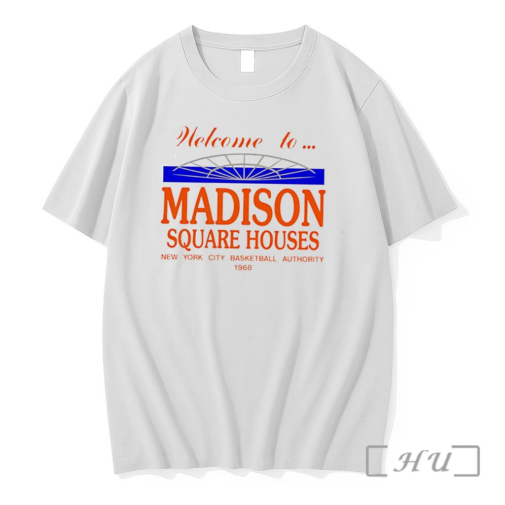 Officials Welcome To Madison Square Houses New York Knicks Tee