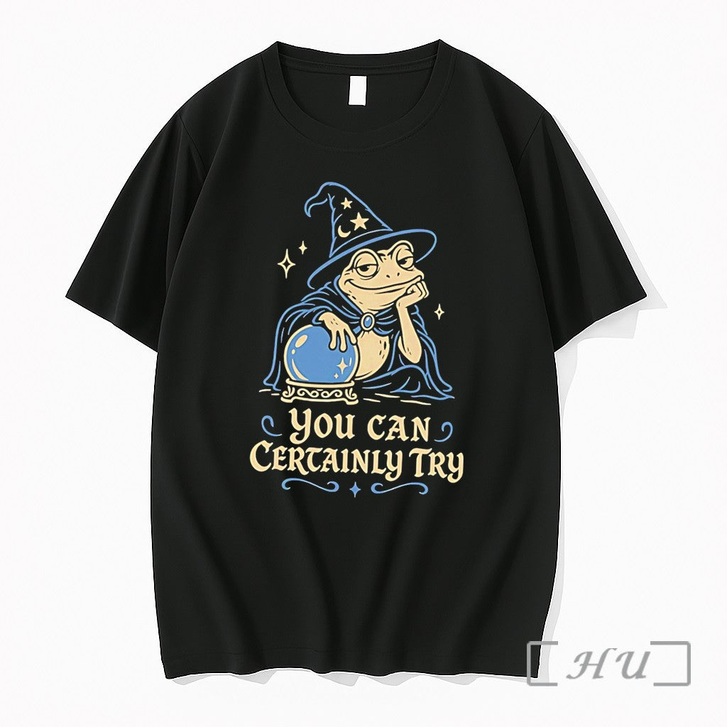 Officials You Can Certainly Try Frog Wizard Tee