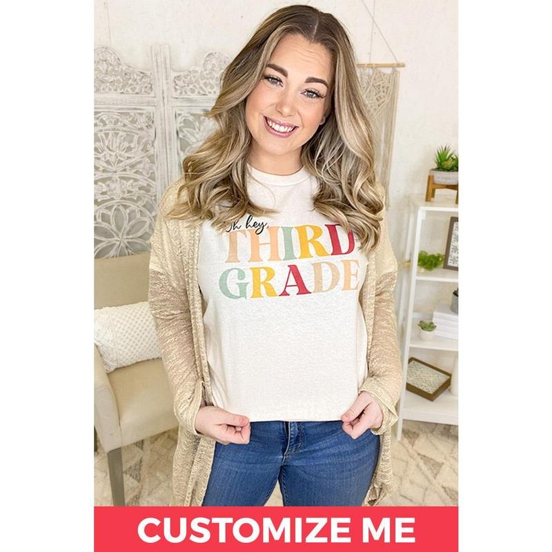 Oh Hey Grade Level Teacher T-Shirt Hoodie, Sweatshirt | UrbanDripWear.com