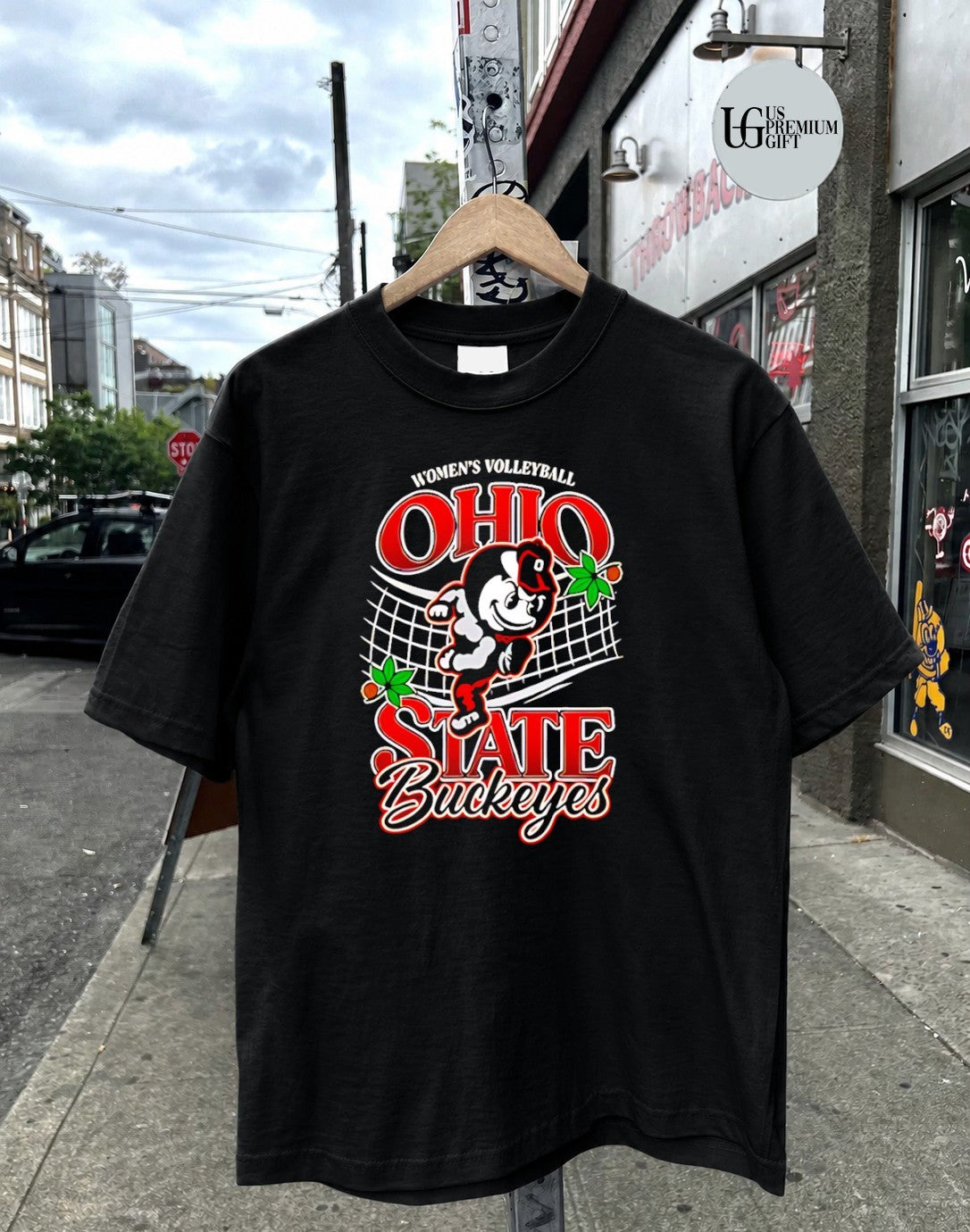 Ohio State Buckeye Women’s Volleyball mascot shirt