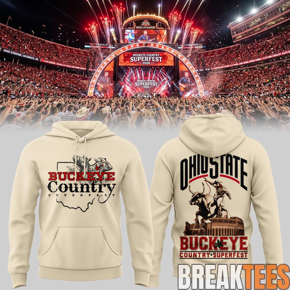 Ohio State Buckeyes Country Superfest 2026 Limited Edition Hoodie