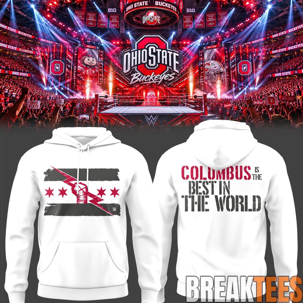 Ohio State Buckeyes Limited Edition WWE Monday Night RAW At Schottenstein Center Hoodie