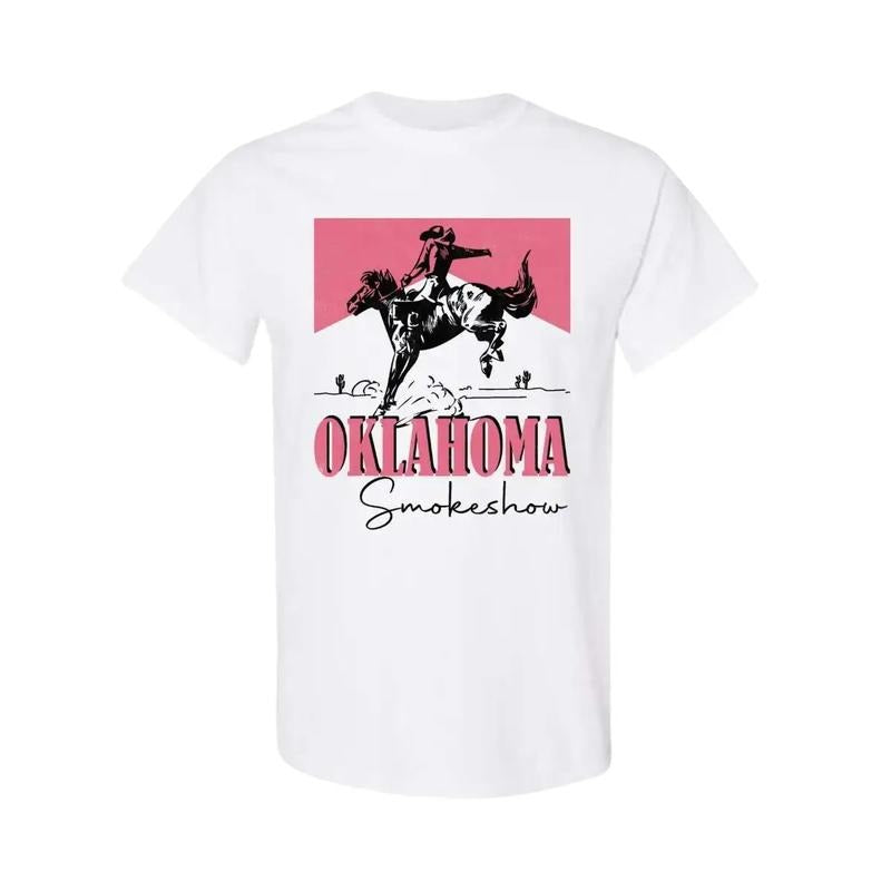 Oklahoma Smokeshow Shirt, Western Oklahoma Smokeshow Cowboy Rodeo T-Shirt Sweatshirt Hoodie | UrbanDripWear.com