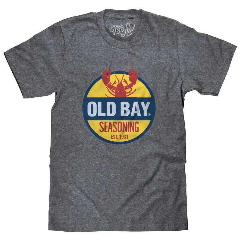 Old Bay Seasoning Lobster Logo T-Shirt - Gray Hoodie, Sweatshirt | UrbanDripWear.com