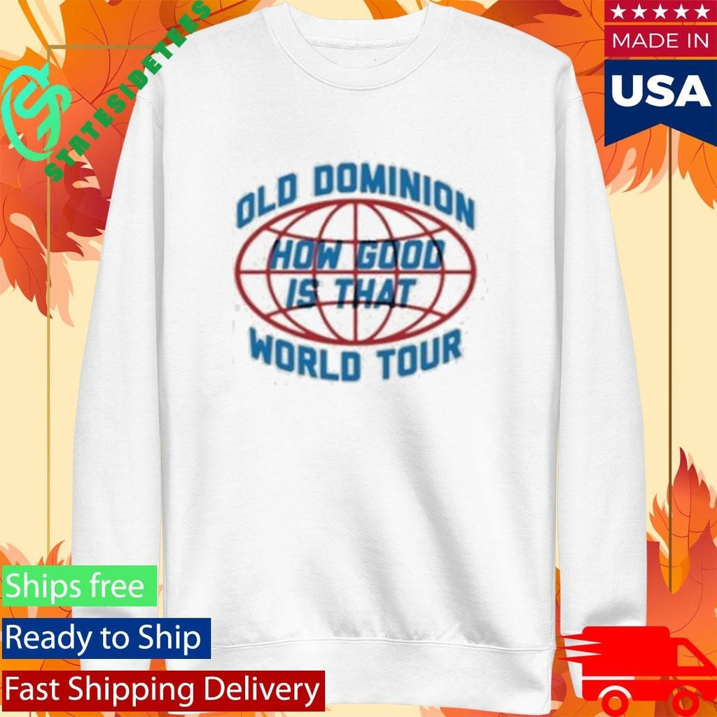 Old Dominion Globe Tour Shirt