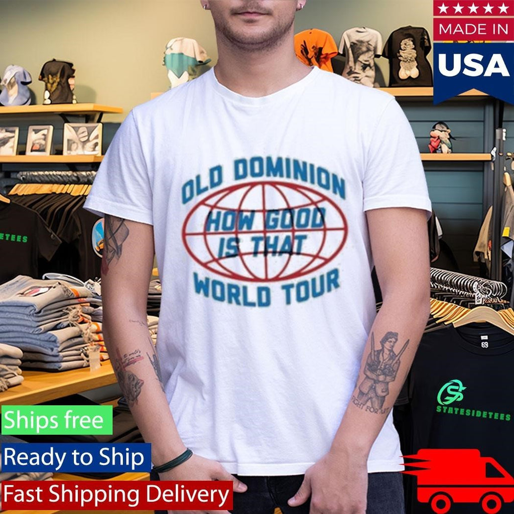 Old Dominion Globe Tour Shirt