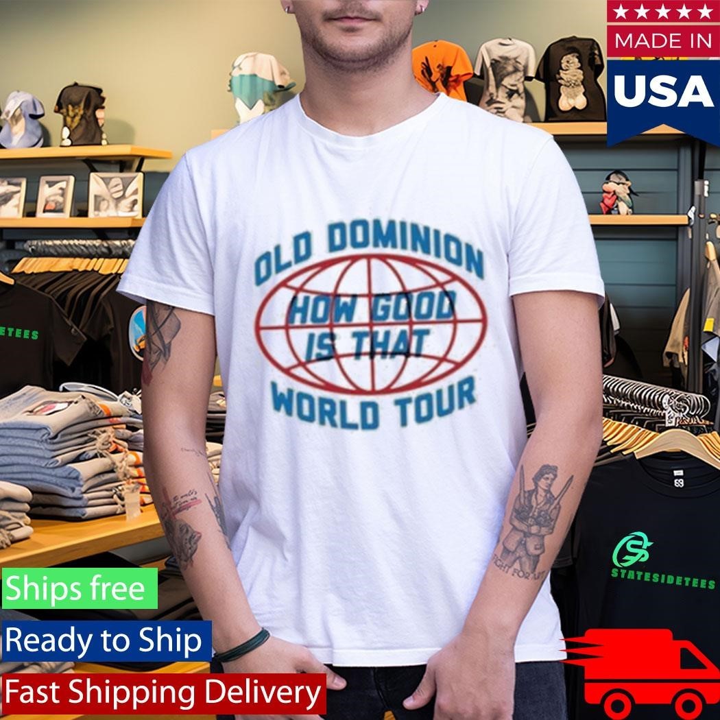 Old Dominion Globe Tour Shirt