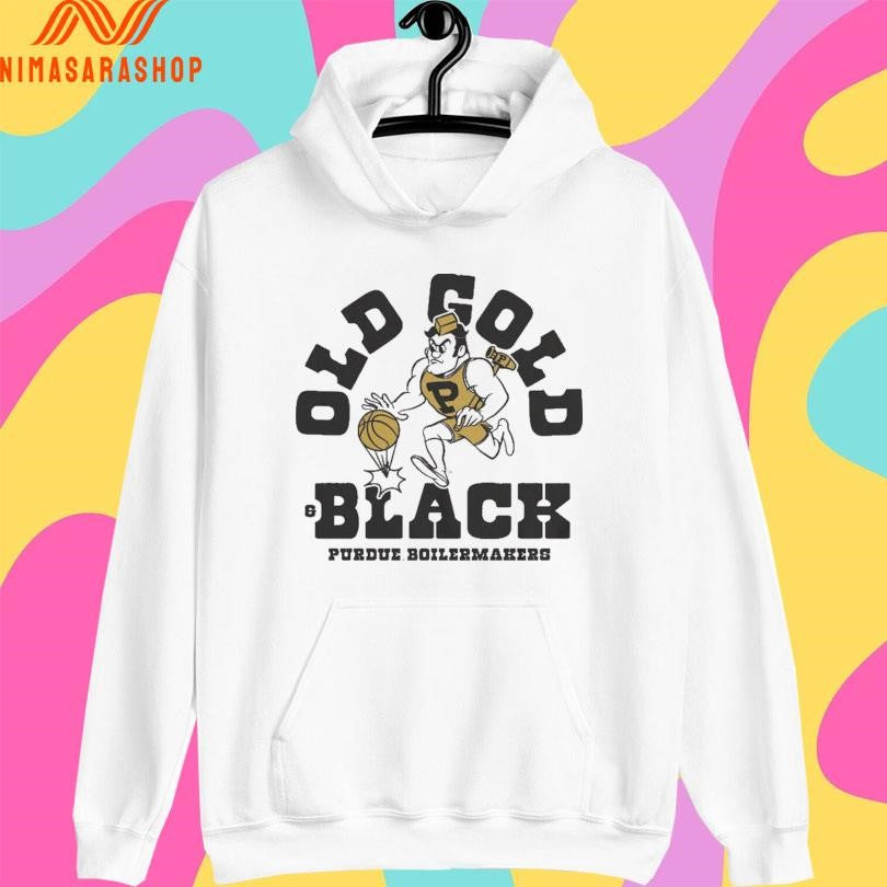 Old Gold And Black Purdue Boilermakers Men’s Basketball Shirts