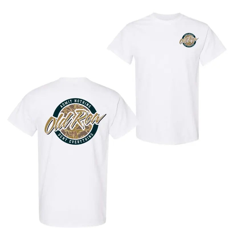 Old Row 80s Camo Circle Pocket T-Shirt Sweatshirt Hoodie, For Men And Women, Trendy Shirt | UrbanDripWear.com