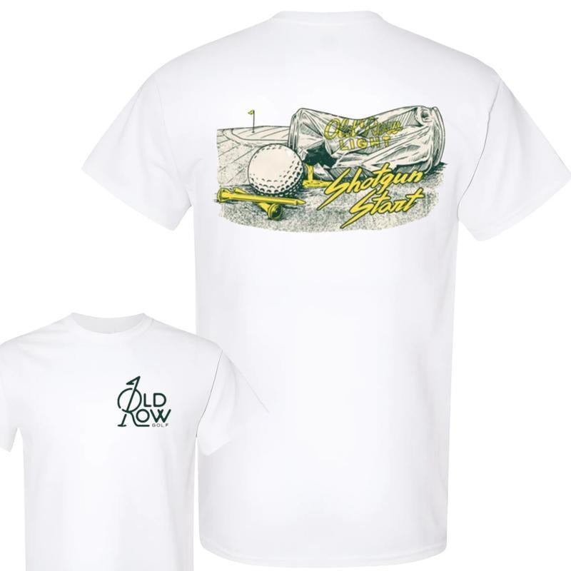 Old Row Golf Shotgun Start T-shirt Unisex 2 sides Hoodie, Sweatshirt | UrbanDripWear.com