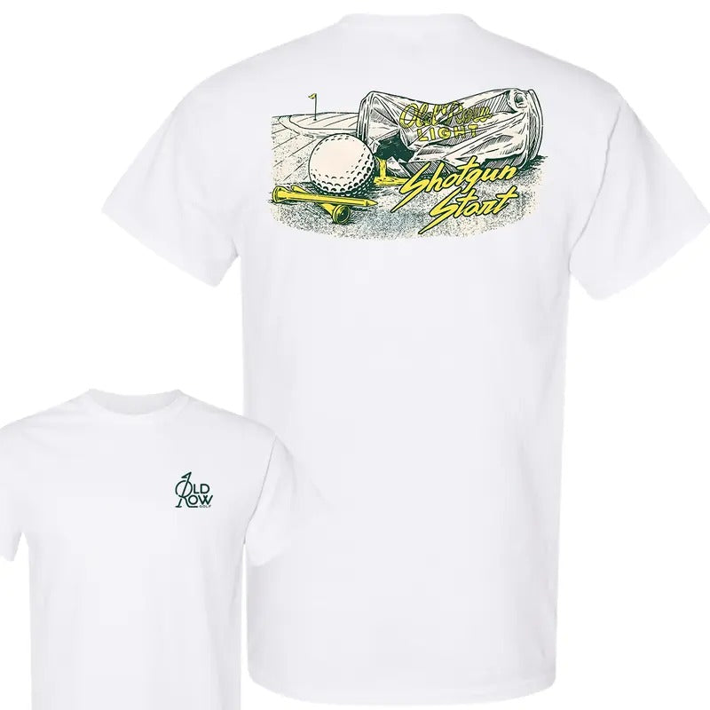 Old Row Golf Shotgun T-Shirt, Unisex T-Shirt, For Men, For Women Hoodie, Sweatshirt | UrbanDripWear.com