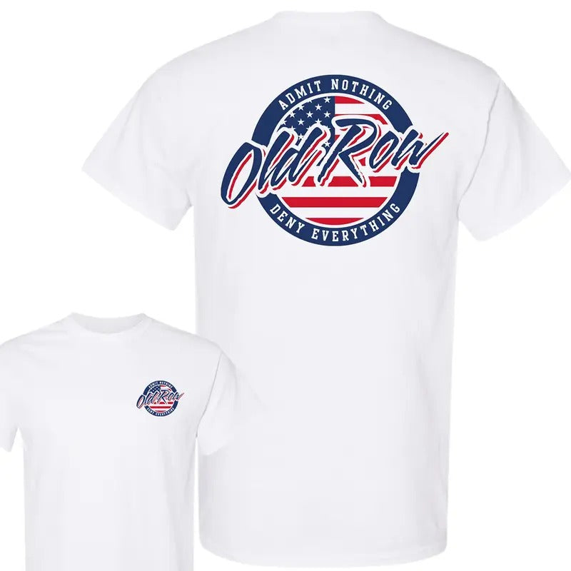 Old Row Retro Circle Graphic T-Shirt, Full Color T-Shirt, For Men, For Women planbtwistedtea Hoodie, Sweatshirt