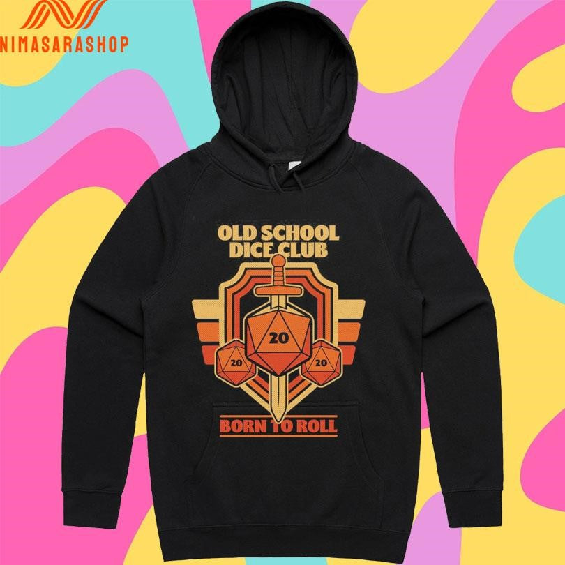 Old School Dice Club Born To Roll Shirts