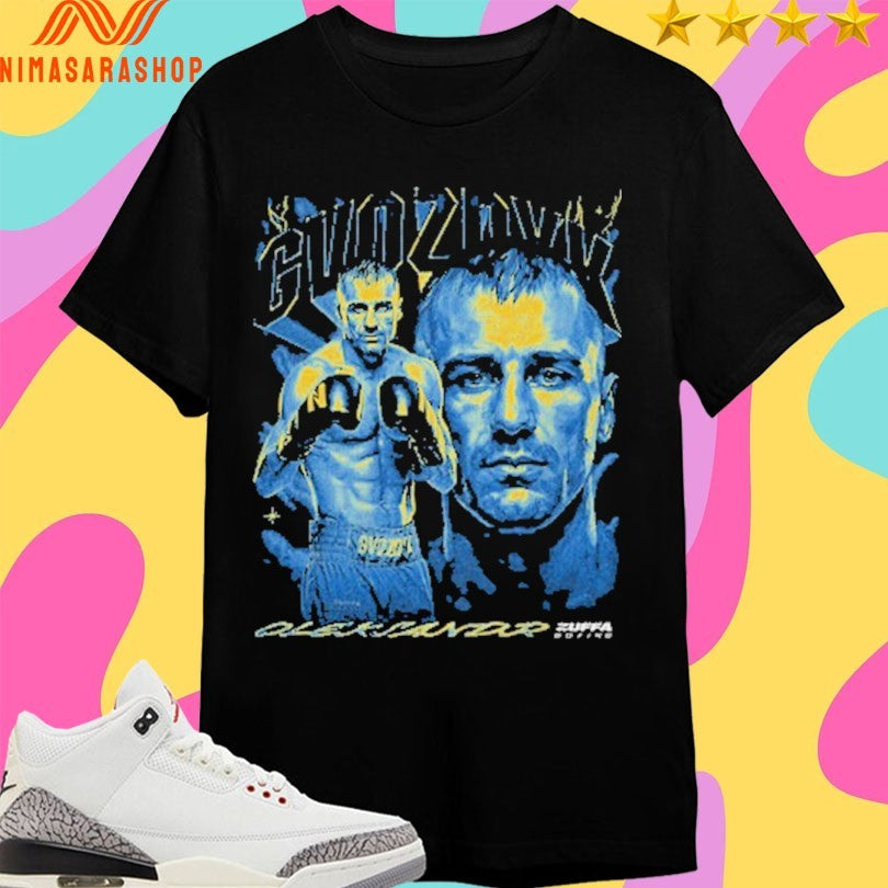 Oleksandr Gvozdyk Zuffa Boxing Vintage Shirts