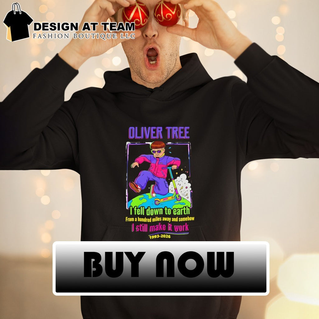 Oliver Tree Memorial I Fell Down To Earth from a hundred miles away and somehow shirt