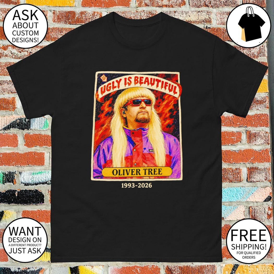 Oliver Tree Memorial Rip ugly is beautiful 1993 2026 vintage shirt