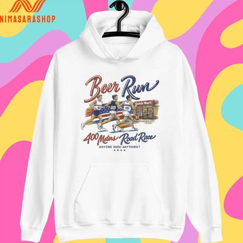 Olympic Beer Run 400 Meters Road Race Anyone Need Anything Shirts