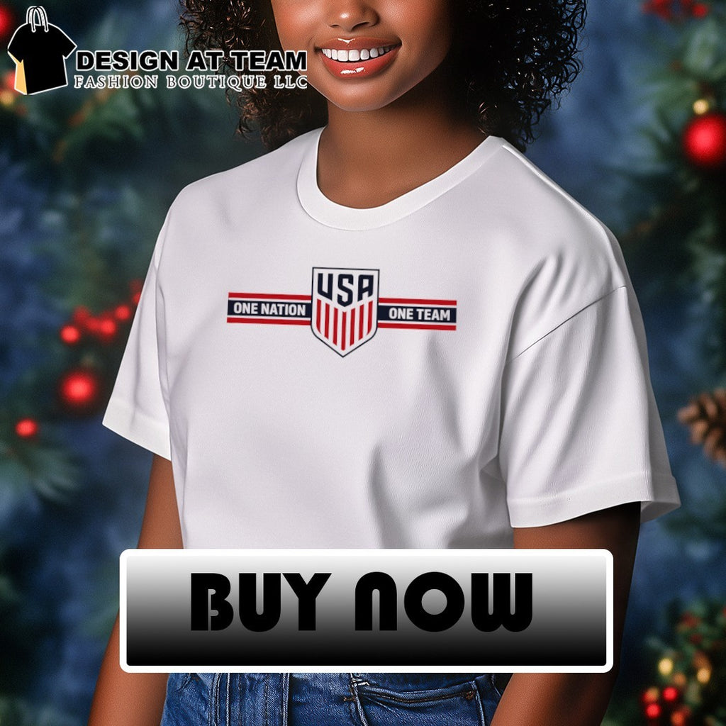 One Nation One Team USA Soccer World Cup 2026 shirt