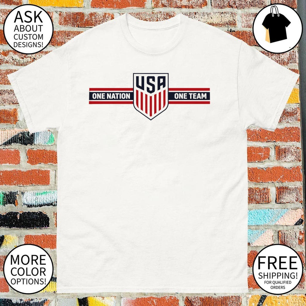 One Nation One Team USA Soccer World Cup 2026 shirt