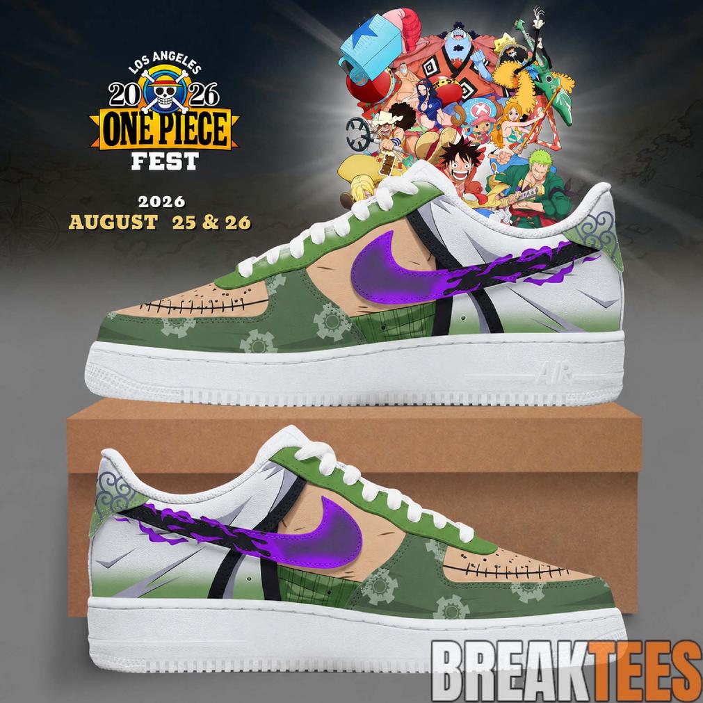 One Piece Fest 2026 Custom AF1 Shoes – Anime Fans Limited Edition
