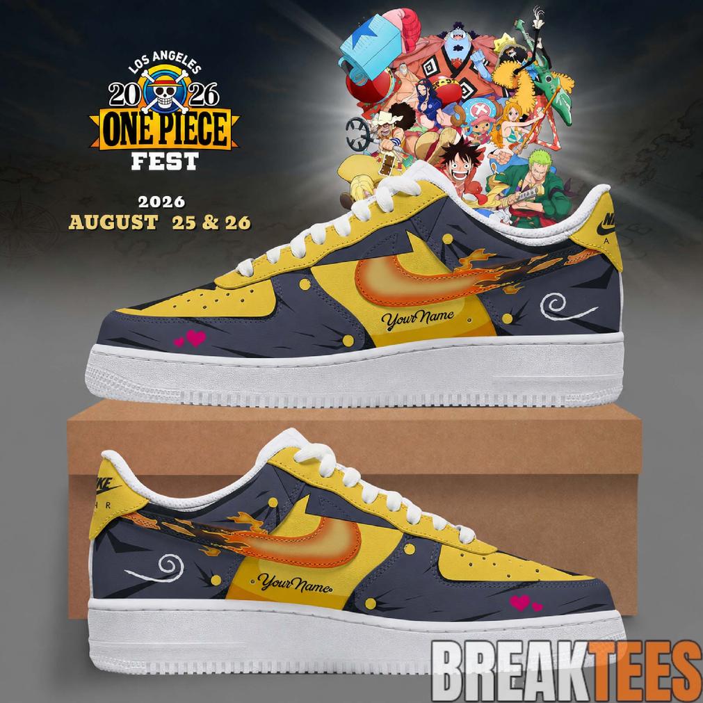 One Piece Fest 2026 Custom AF1 Shoes – Anime Fans Limited Edition