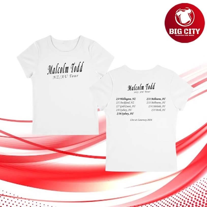 Onrepeat Malcolm Todd Ladies Tour Two Sided Shirt