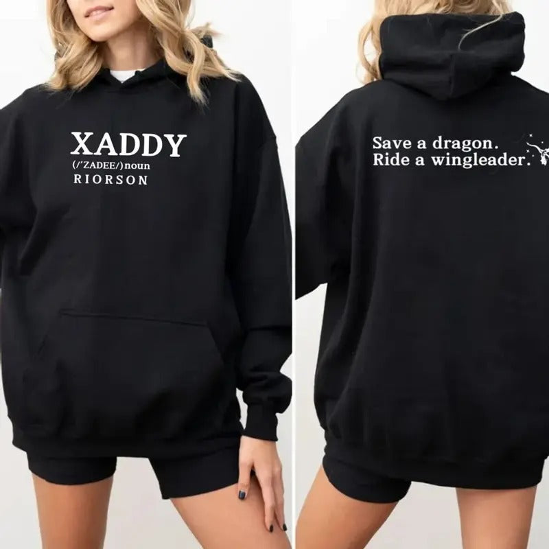 Onyx Xaddy Shirt, Riorson Xaden, Onyx Fourth Hoodie, Dark Academia Storm Wing Sweatshirt, Fourth War Collage, Onyx,...