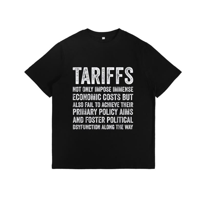 Opinion - driven T - Shirt: Statement on the Detriments of Tariffs Hoodie, Sweatshirt | UrbanDripWear.com
