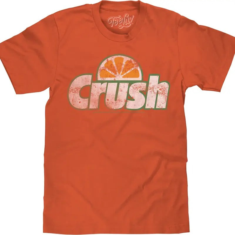 Orange Crush Logo Big and Tall T-Shirt - Orange Hoodie, Sweatshirt | UrbanDripWear.com