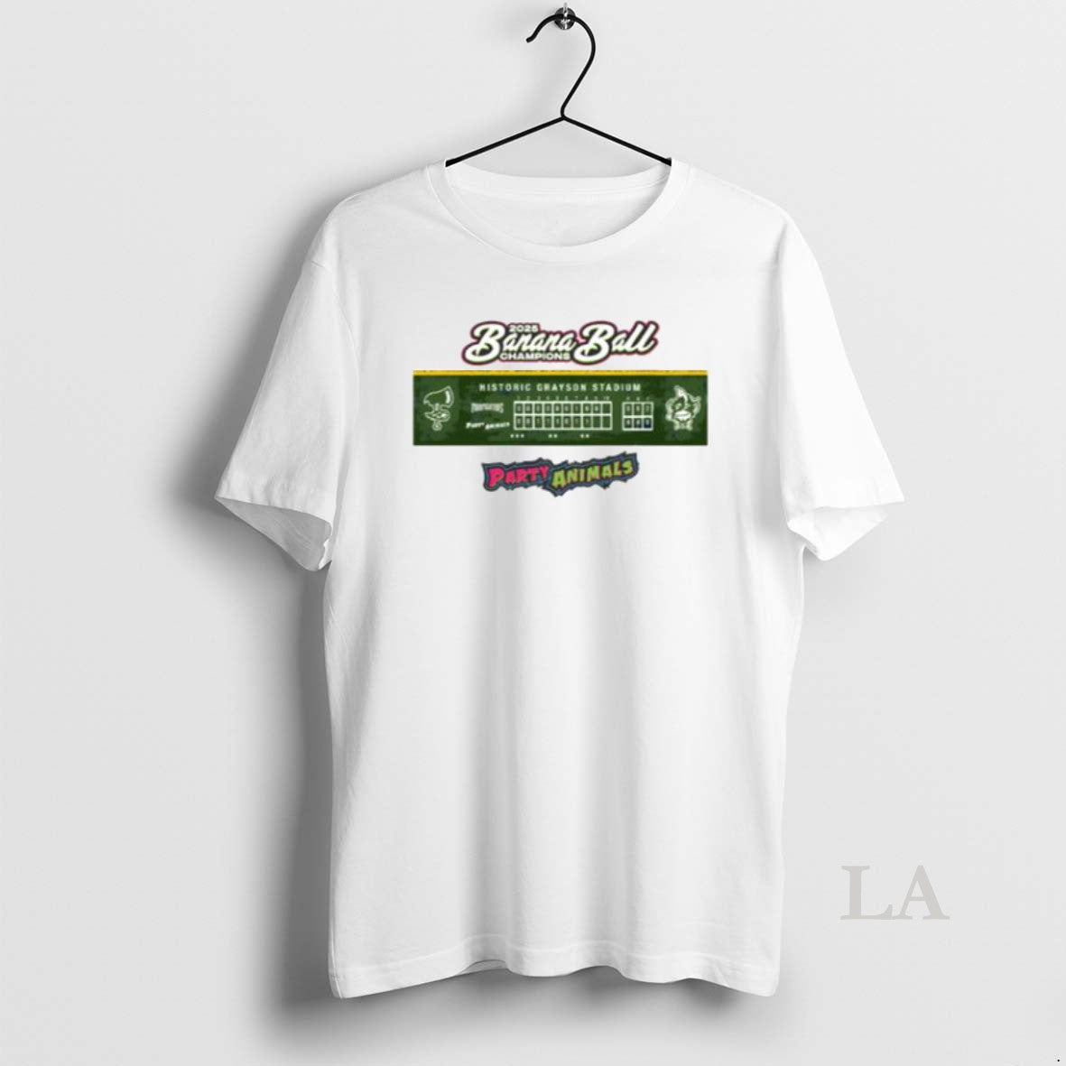 Original 2025 Banana Ball World Tour Champion Tee Men