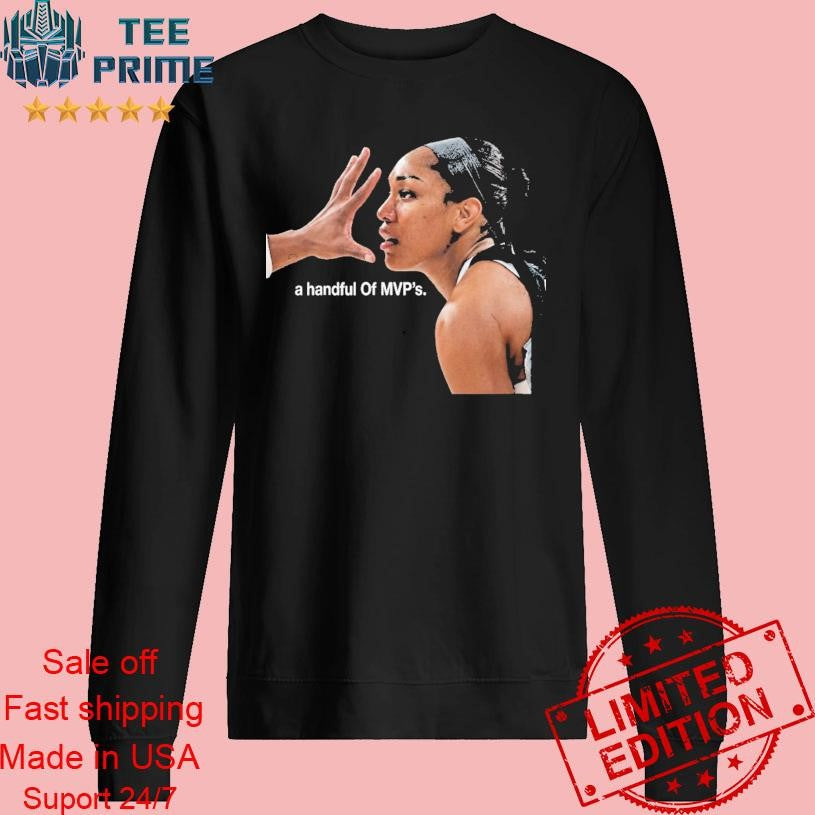 Original A Ja Wilson A Handful Of Mvp’s WNBA Basketball 2026 Shirt